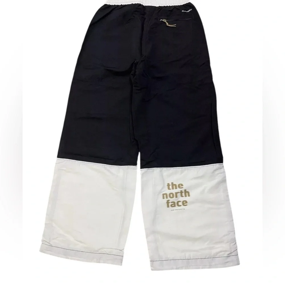 The North Face Women’s Nylon Easy Pants Black and White Color Block - Picture 13 of 16